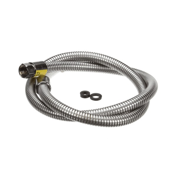 (image for) T&S Brass B-0054-H2A HOSE, 54 FLEXIBLE STAINLESS STEEL, LESS